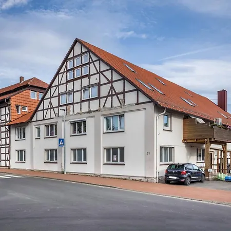 Ferienwohnung Knopf Hardegsen Buitenkant foto